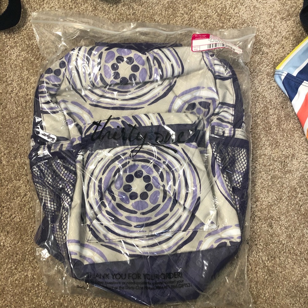 Brand new thirty one backpack